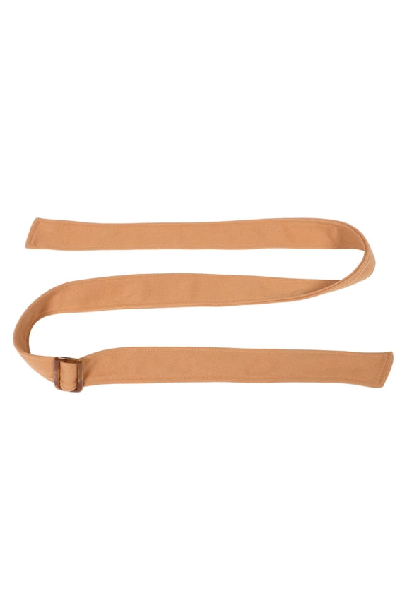 Adjustable Tie Wide Belt In Wool 1Pack 65.0*2.0*0.2In