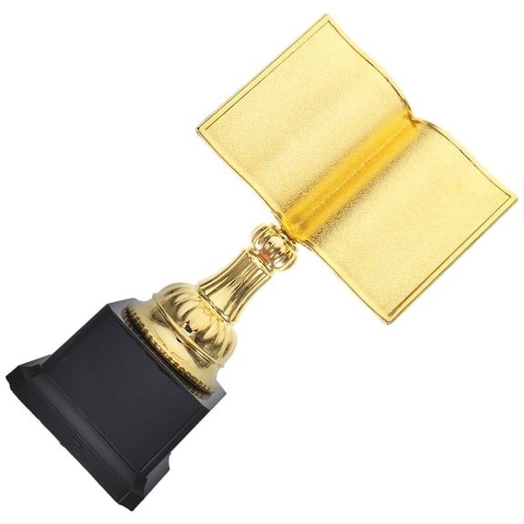 DINHEAROM Book Trophy Decoration Small and Plastic Multi 1Set