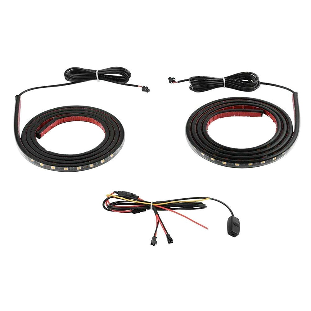 MLINS Truck Strip Light Accessory Lights Bed Bilateral Strips Black ...
