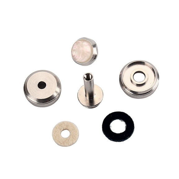 MLINS Trumpet Repairing Parts Musical Instrument Accessories Silver Plastic Electronic Combination Valve