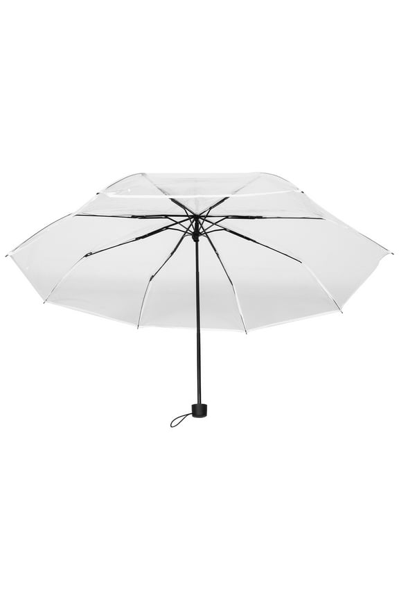 Umbrellas for Rain Windproof Travel Clear Folding Personal Parasol