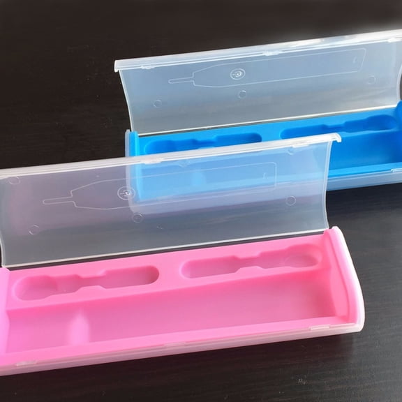 MLINS Universal Electric Toothbrush Case Travel Camping Portable Storage Holder Box (Pink)