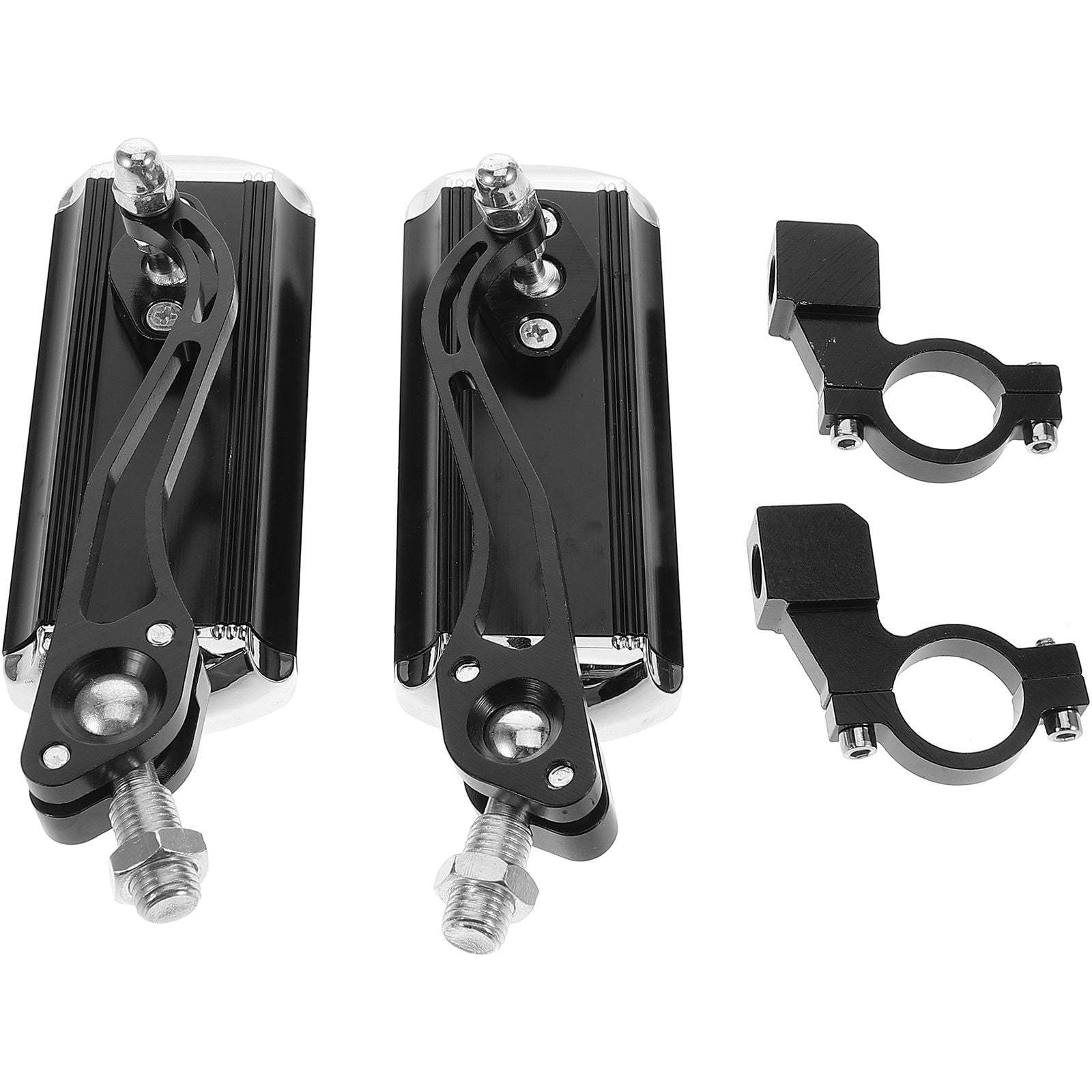 MLINS Universal Motorcycle Handlebar Mirrors For Handlebar Aluminum Alloy Electric Bike Rearview Mirror Handlebarfor Scooters Atv Mirrors Bike Mirrors
