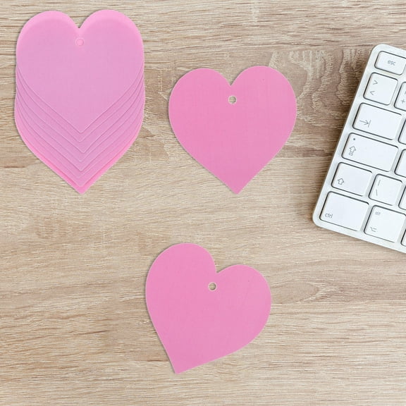 MLINS  Valentine Tag Stickers Heart Ornaments Party Favors Tags Celebration Gift