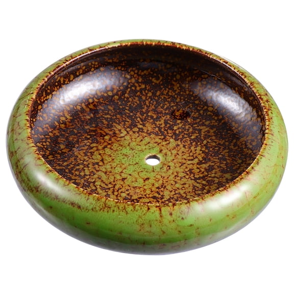 FONWILYO Retro Style Ceramic Planter Pots For Desk Decoration 1Set 7.07x7.07x2.36in