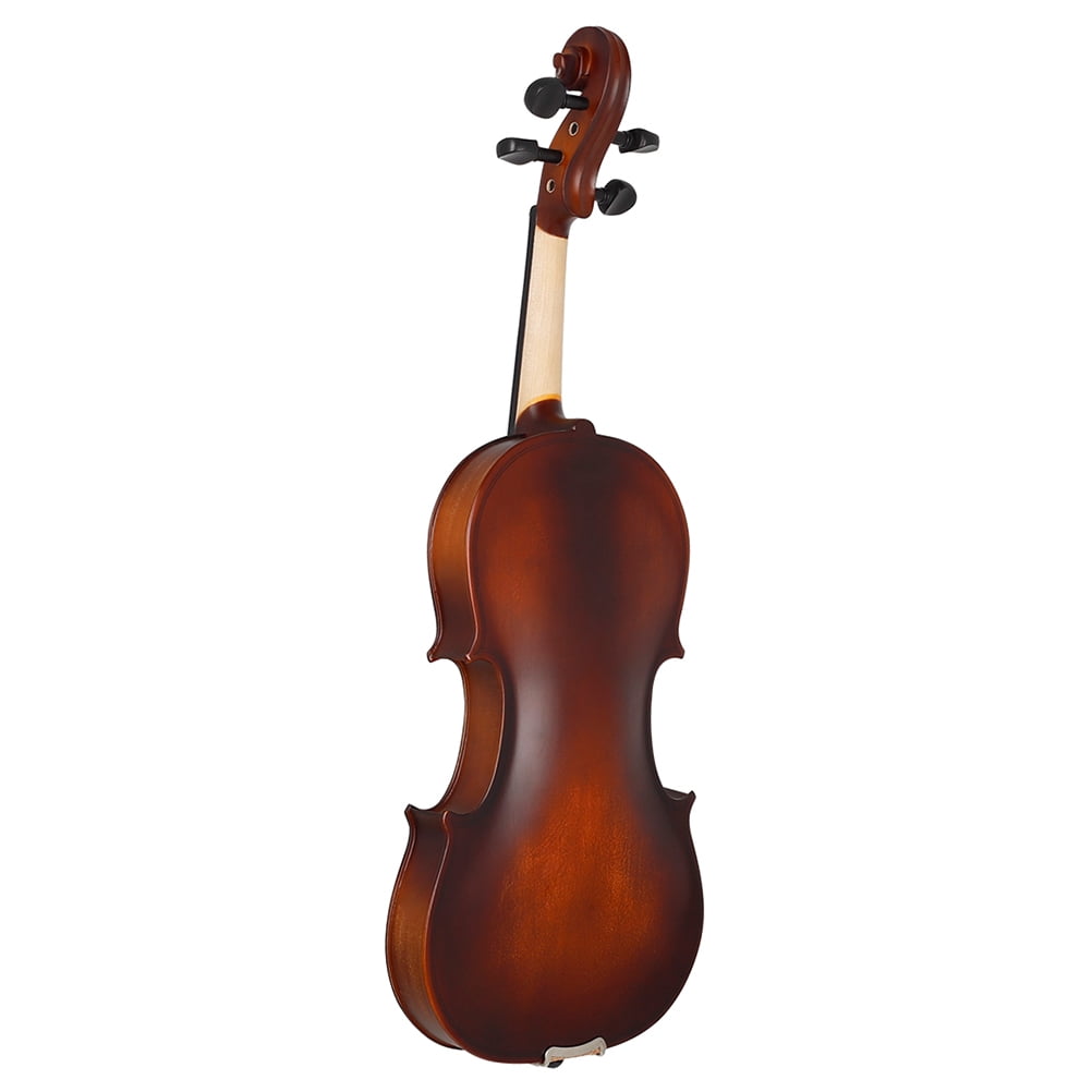 MLINS Violin for Kids Ebony Manual Inlaying Thermal Expansion Prevention