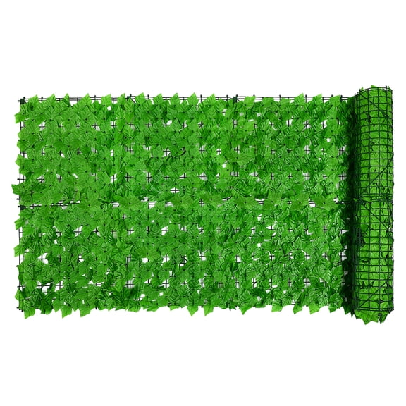 MLINS Vivid Leaves Wall Backyard Decorations Plant Big Fake Green