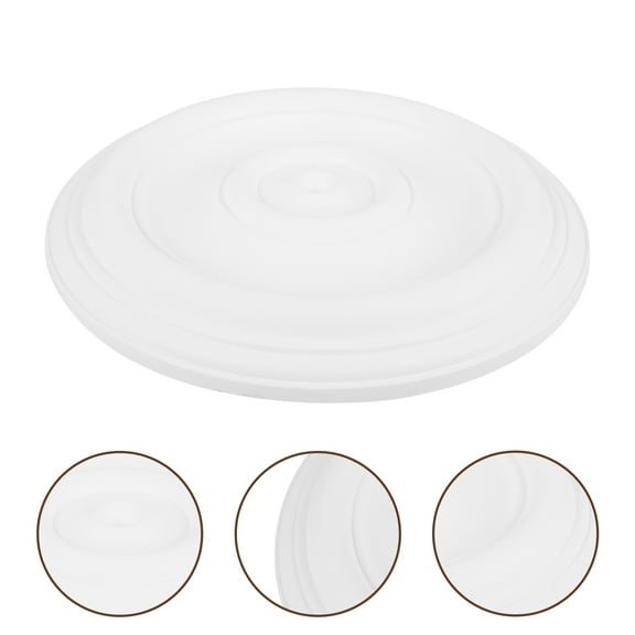 MLINS WORGEOUS 1 Set Ornamental Ceiling Medallion for Light Base and Hanging Light Fixture