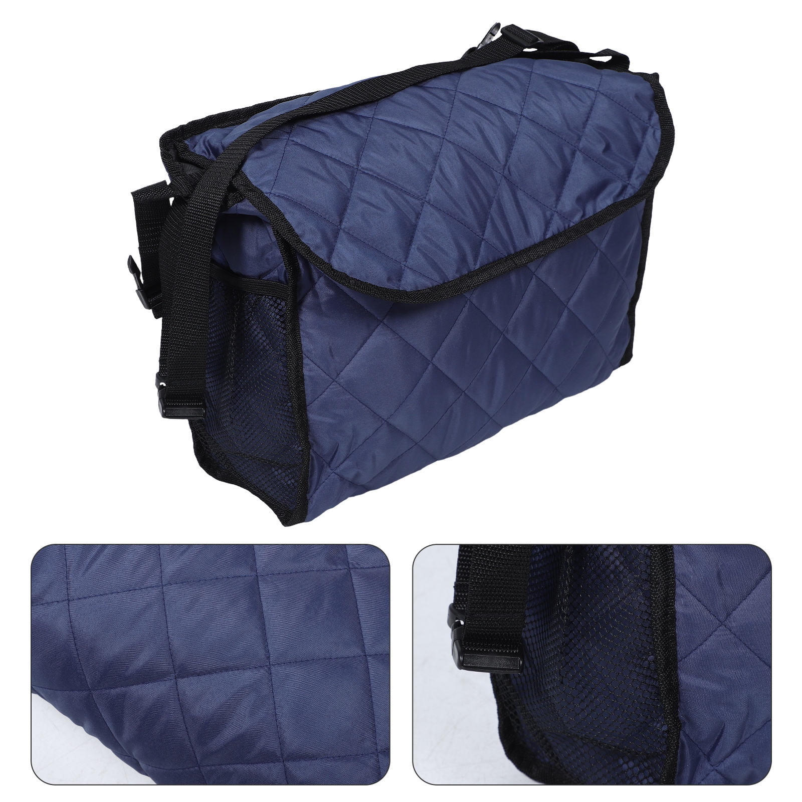 MLINS Walker Storage Bag Elderly 39.00X29.00X15.00CM Navy