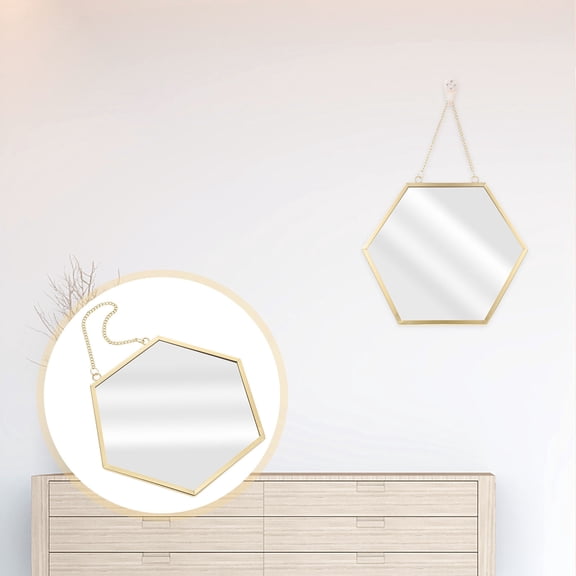 MLINS  Wall Hanging Makeup Mirror Decoration Simple Exquisite Workmanship