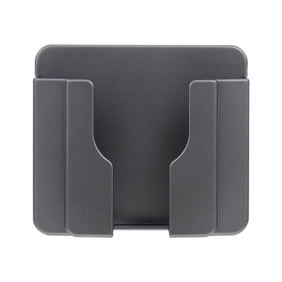 MLINS Wall Mounted Phone Holder Wall-mounted Storage Case 10X8.8X3.4CM Grey