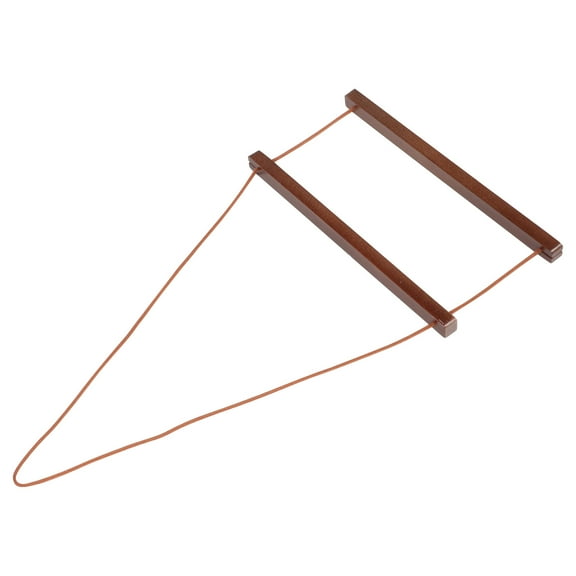 HEALEEP Wall Mount Towel Holder Rectangular Rope 1Set 22.6x12.4in