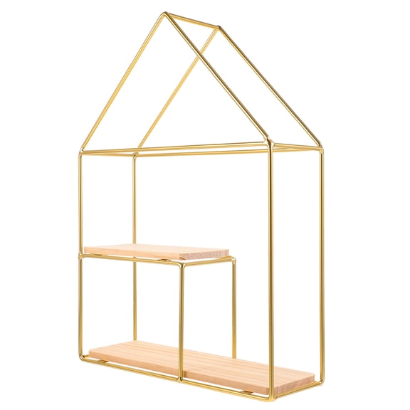 TEHAUX Mounted Shelf Modern Simple Design 1Set 12.8x9.6x3.1in Living Room