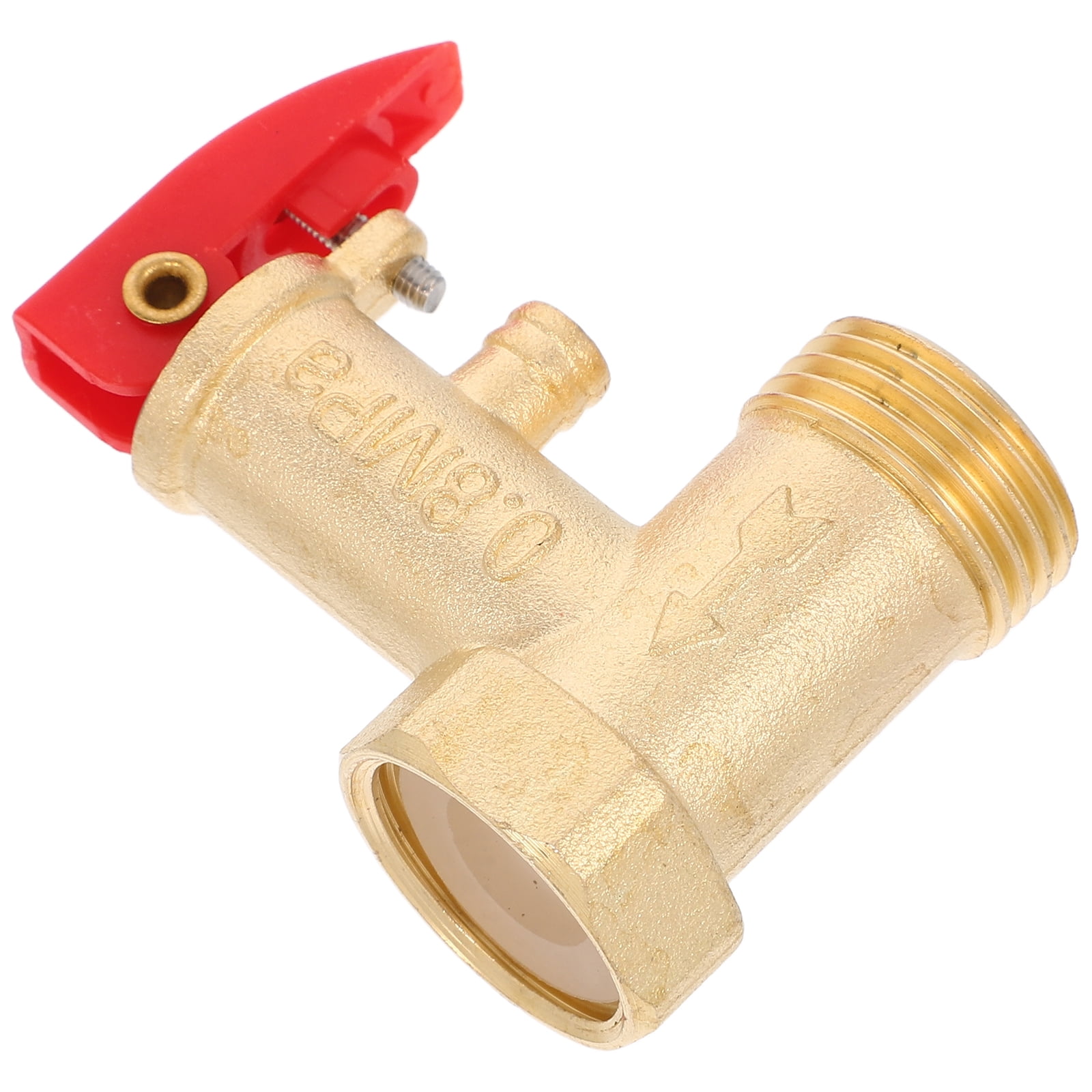 MLINS  Water Heater Exhaust Valve Thermometer for House Award Certificate Protector Cover Detector Golden