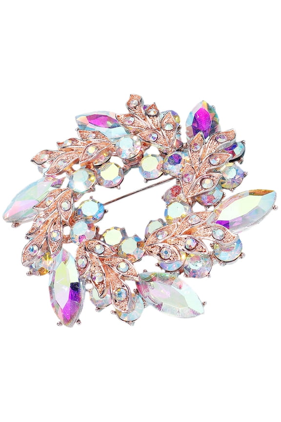 Wedding Brooch Vintage Brooches Bridal Shower Decorations Color Flower Pin Banquet Bride
