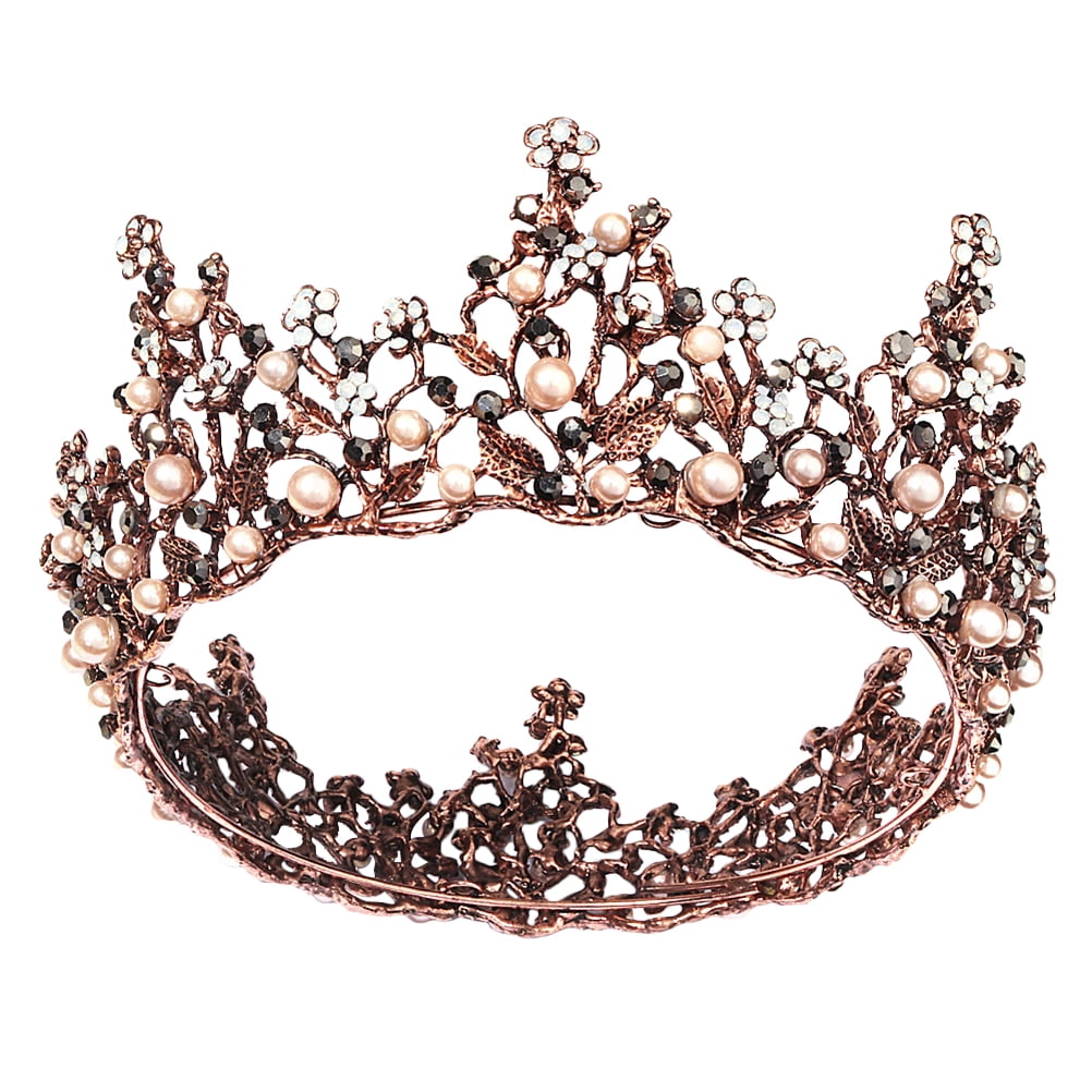 MLINS Wedding Hair Decor Decorative Crown Quinceanera Vintage Jewelry Party Hats Bridesmaid