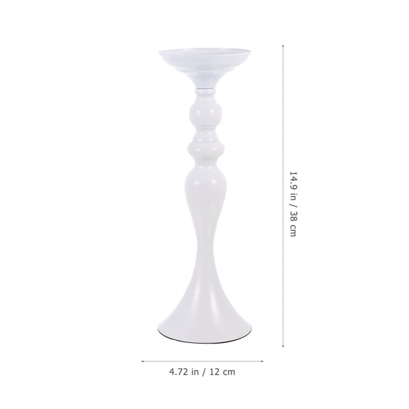MLINS Wedding Vase Candlestick Table Centerpiece Dining Room Decor Bride