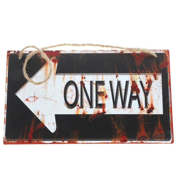 DINHEAROM Rustic Wall Sign Wood Wall Decoration Multi 1Pack 10.2*5.9*0.2in