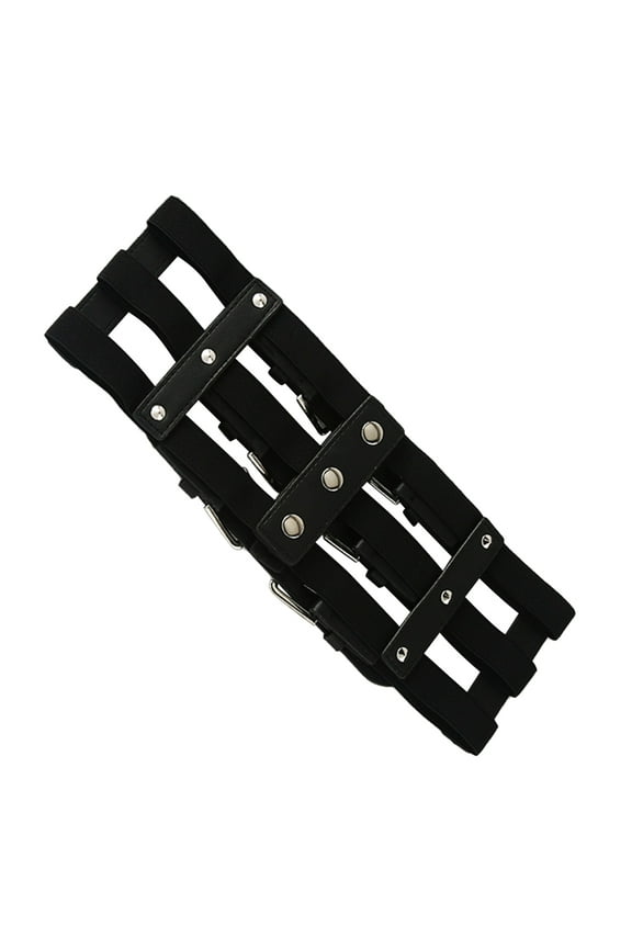 White Corset Belt Waist Chain Girdle Stylish Appearance Attractive Woman Miss