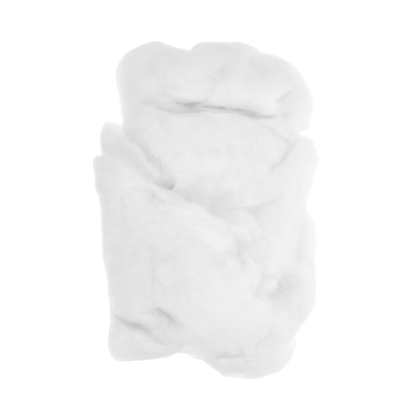 MLINS 1 Pack 125g Cotton Fiber Fill Soft Pillow Stuffing High Resilience Fill Fiber for Stuffed Animals Crochet Plush Toys Art Crafts Supplies