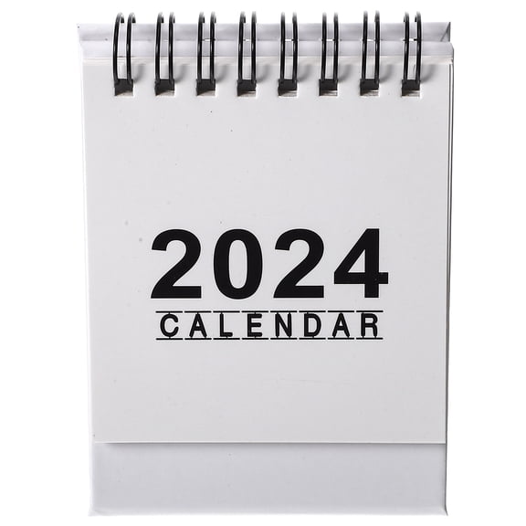 DINHEAROM Foldable Desk Calendar 1Pcs 4.13X2.99X2.36in