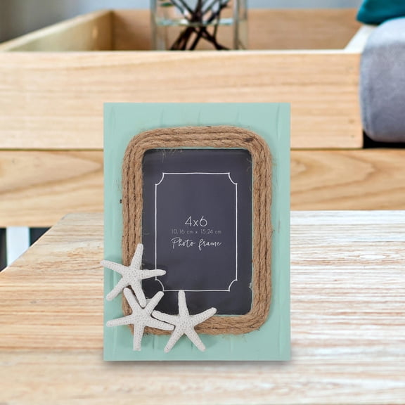 MLINS  White Party Decorative Photo Frame Wall Mount Decoration Sky-blue