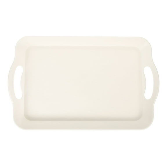 HEALEEP Serving Tray Simple Design for Restaurant Use Hotel Displays 1Pcs 14.6x9.3x1.2in