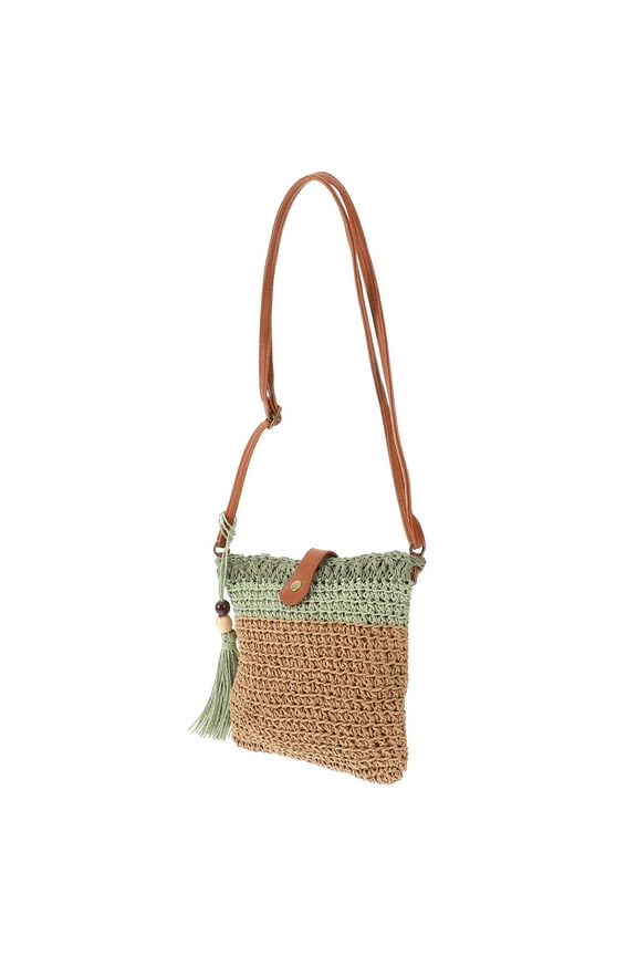 Wicker Mesh Beach Bag Seaside Resort .00X21.00X3.00CM