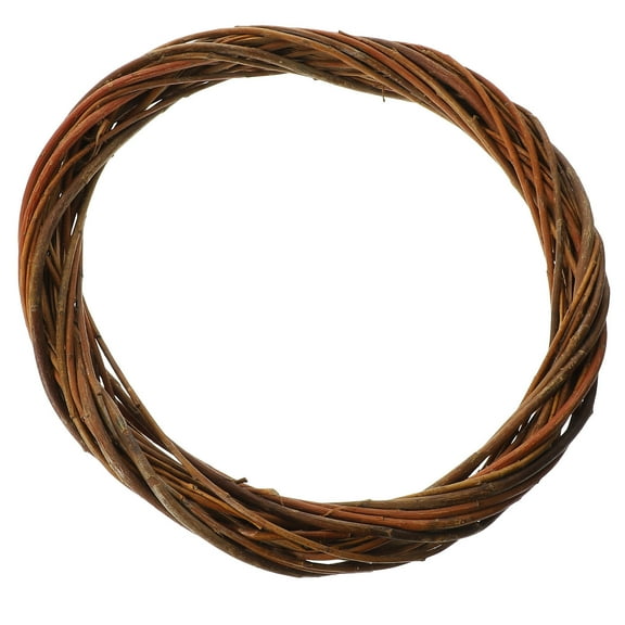 MLINS  Willow Wreath Ring Decorate Traditional Decorations Festive Atmosphere