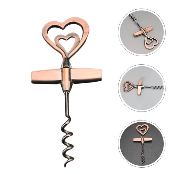YUYUETIME Multi Functional Bottle Opener Wine Opener Dark Brown Zinc Alloy 1Pcs