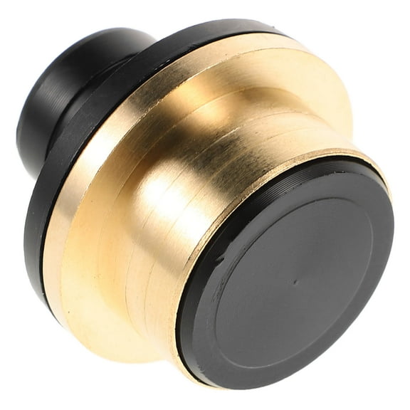 DINHEAROM Leak Proof Gourd Bottle Stopper Black Copper 1Set