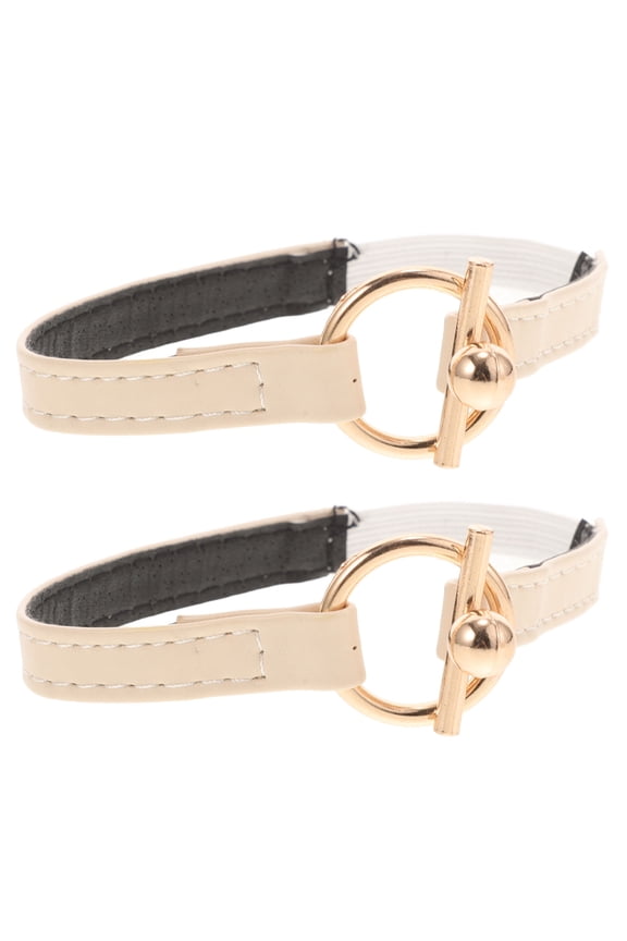 1Pair Comfortable Beige Shoe Straps for High Heels Secure and Adjustable
