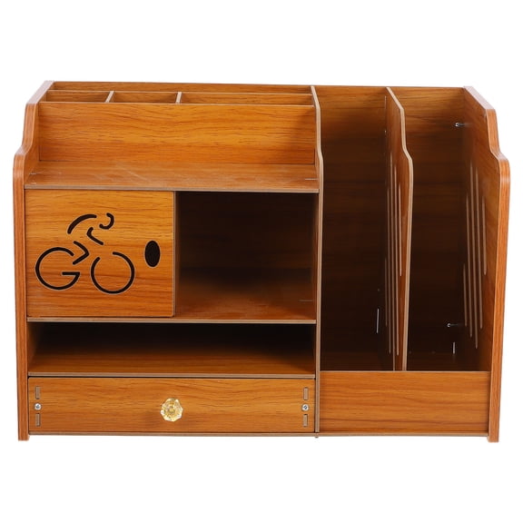 YUYUETIME File Cabinet Inserts For Drawers Desk Organizer Cherry Wood Grain Paper 1Set