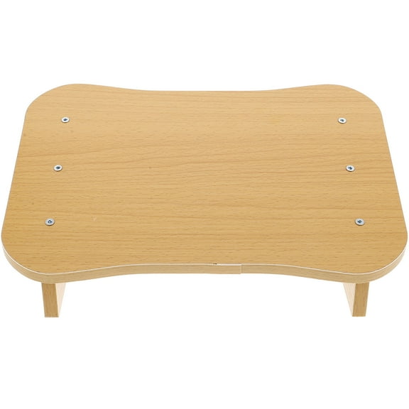 MLINS Wooden Footstool Nursing Foot Stool Slant Desk Foot Rests Wood Office Footrest for Office Chair Posture Support Living Room