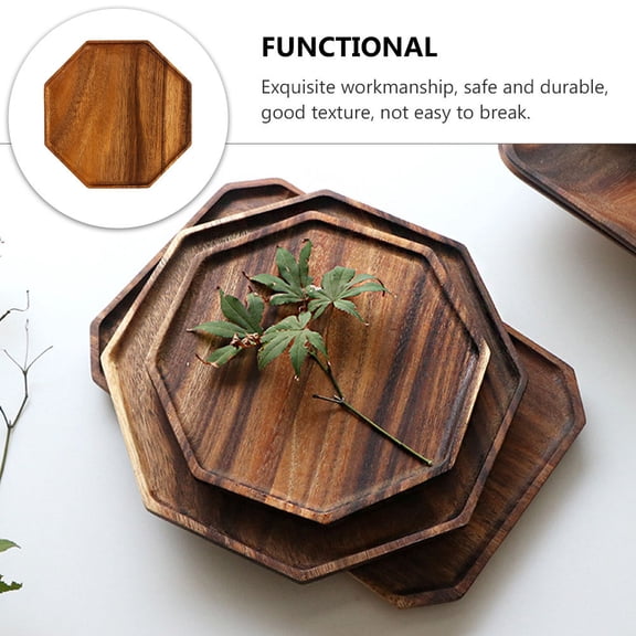 FELTECHELECTR Simple Tray 1Pcs 9.82X9.82X0.79in For Food Storage