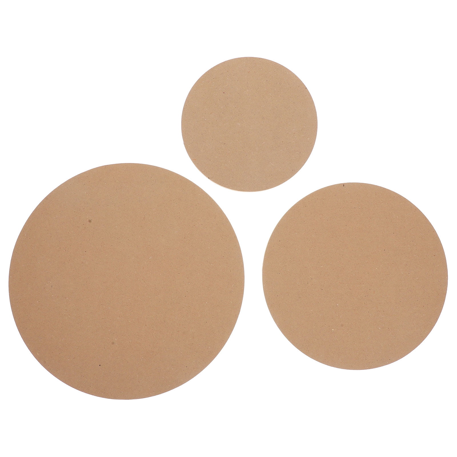 MLINS Wooden Pottery Wheel Bats for DIY Craft HighDensity Compressed Wood Smooth Surface 3pcs Stackable