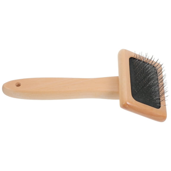 MLINS Wool Carders Needle Felting Brush Wooden Hand Carders Slicker Brush DIY Wool Needle Felting Tools for Felt Project Supplies