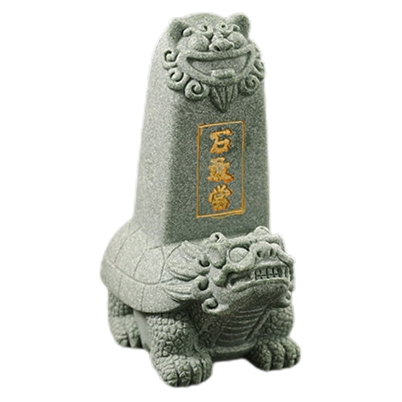 MLINS  Zen Figurine Dragon Turtle Figurines Outdoor Decor Turtles Garden