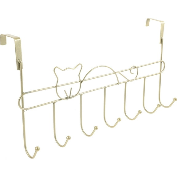 MLINS  Retro Hook Hanging Hooks Wall Mounted Clothing Rack Door Rustic Coat Golden