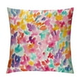 thumbnail image 1 of MLJA  Colorful Painting Throw Pillow Covers Multicolor Watercolor Spot Red Green Yellow Square Pillowcases for Home Decor Sofa Car Bedroom Pillow case, 1 of 5