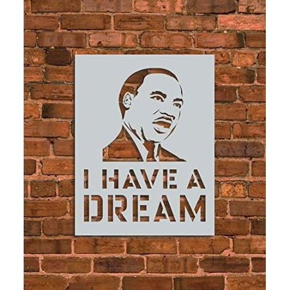 MLK I Have a Dream Stencil Template - Reusable Stencil - INNOVO Stencils (12" x 24")