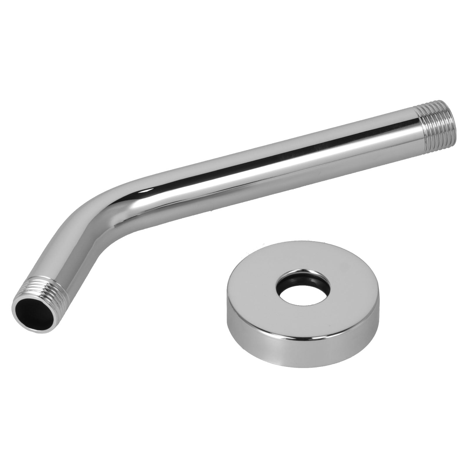 MLMLH Shower Head Arm Stainless Steel Round NPT Shower Head Extension
