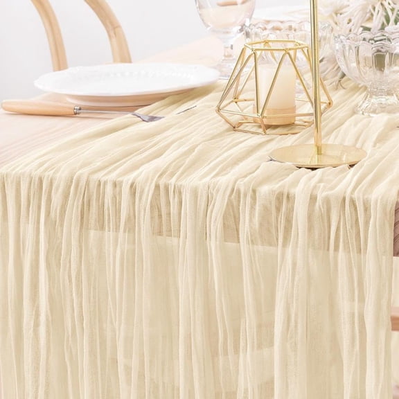 MLMW 6 Pack Navy Blue Cheesecloth Table Runner Boho Cheese Cloth 160 inch Gauze