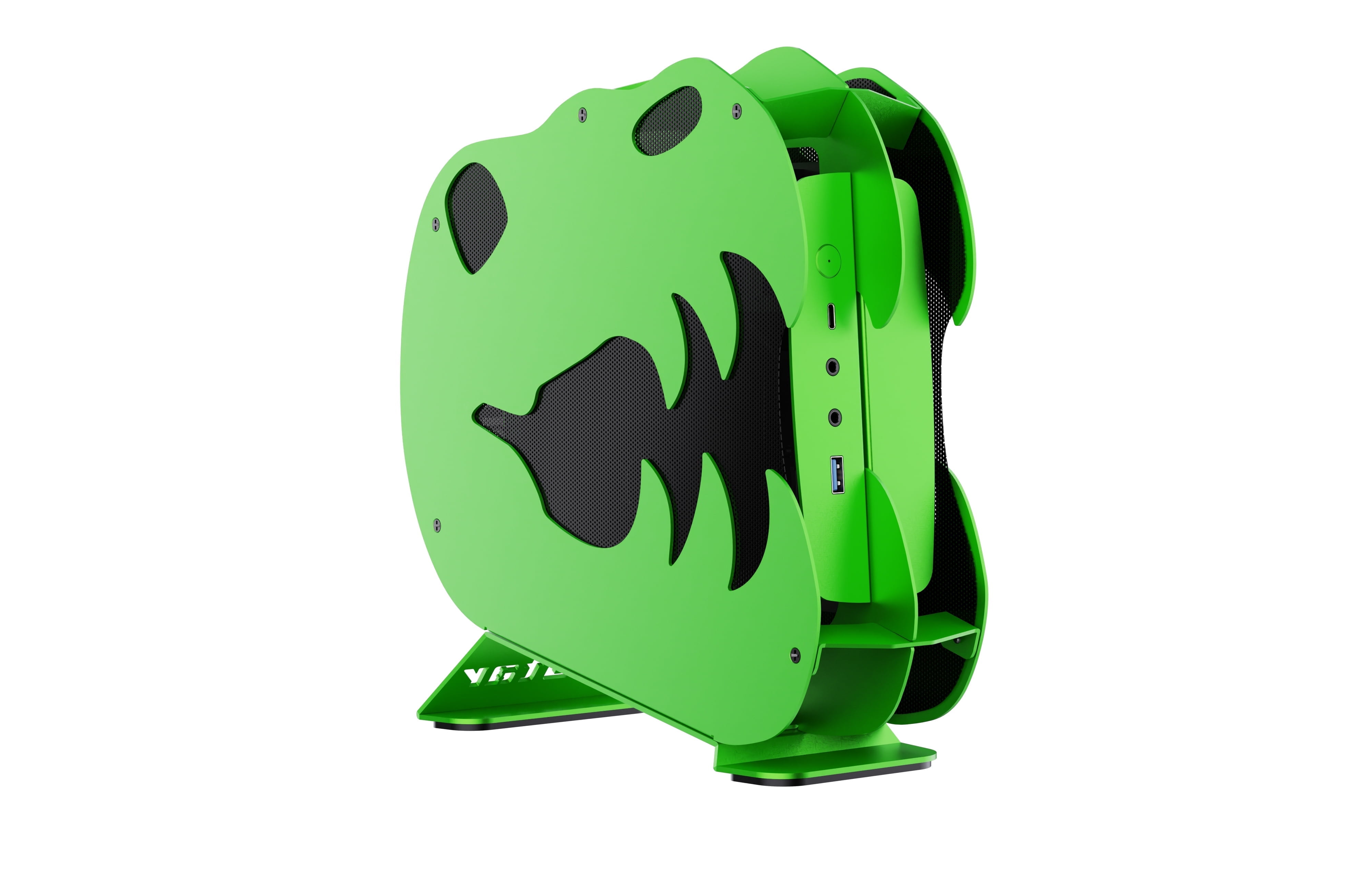 MLOONG mini Gaming PC AMD Ryzen 7 7735H, DDR5 32GB RAM 500GB SSD, Wifi 6, Windows 11