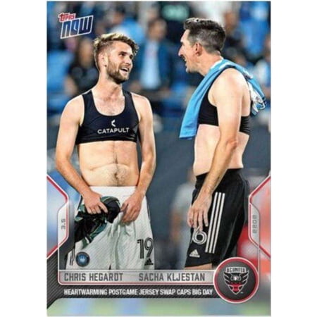 MLS 2022 Chris Hegardt & Sacha Kljestan Trading Card #14