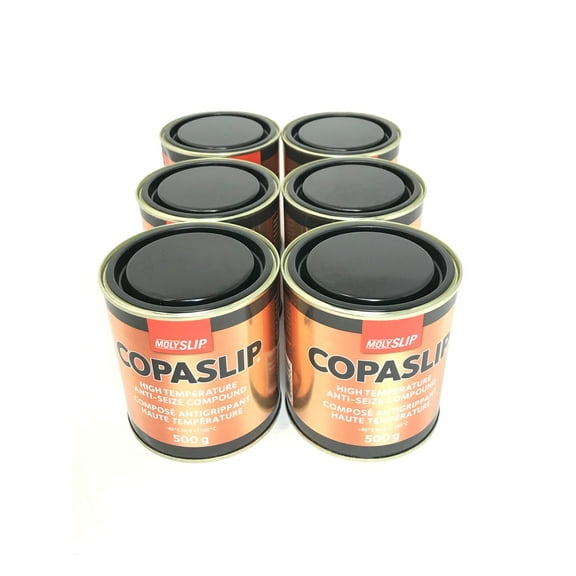 MLS 3474 Molyslip Copaslip Anti Seize Hi-Temp Lead Free Assembly Compound 500g Tub - 6 PACK