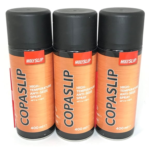 MLS 4477 Molyslip Copaslip High-Temperature Anti-Seize Aerosol Spray - 3 PACK