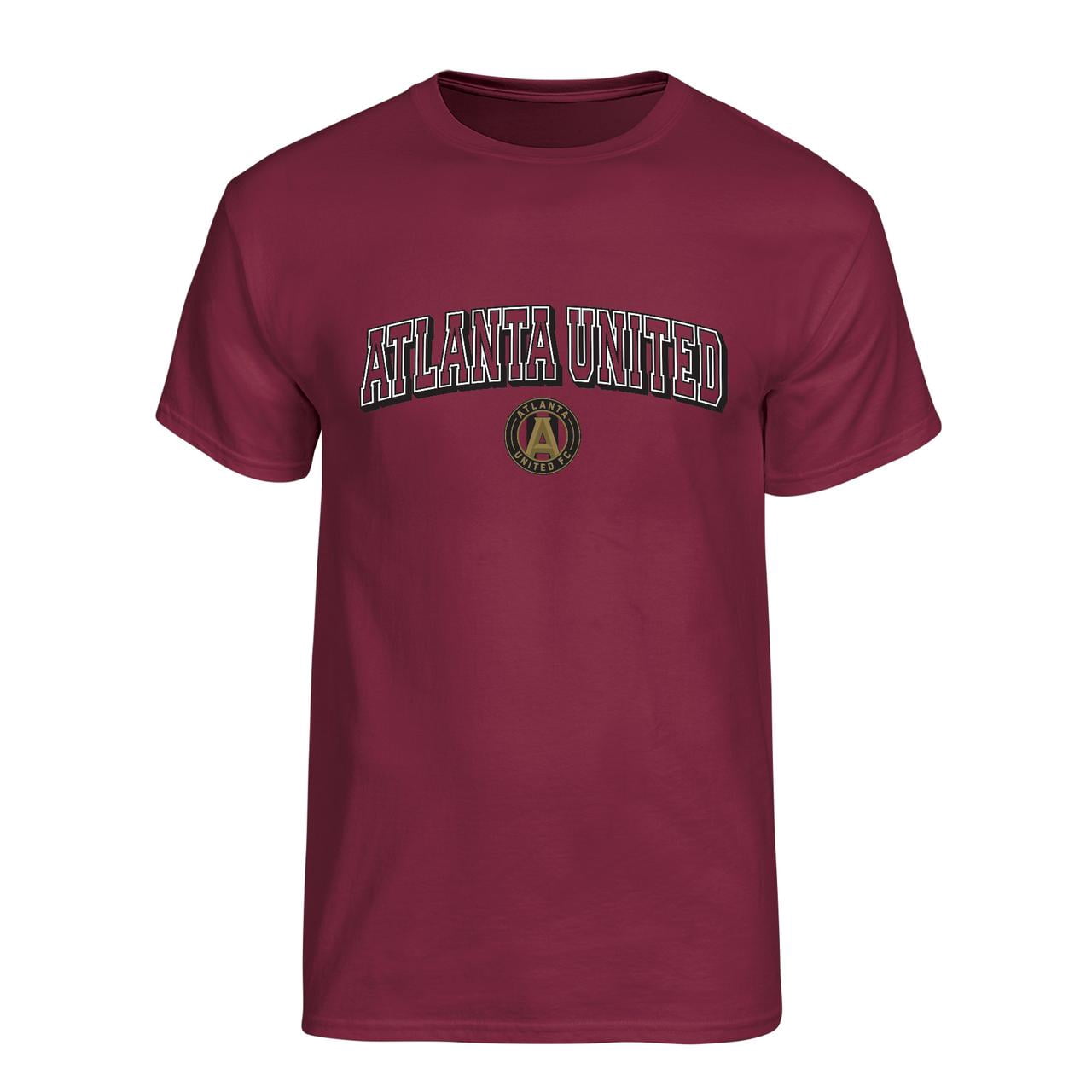 MLS Atlanta United FC Men's Team Color Arch-Over Logo Short Sleeve T-Shirt