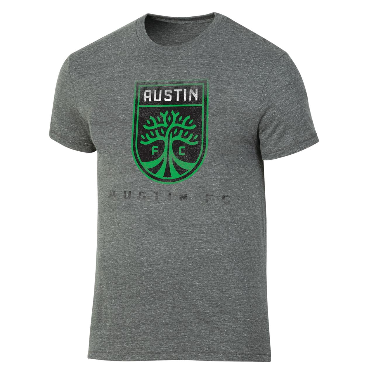 MLS Austin FC Men's Gray Tri-Blend Short Sleeve T-Shirt