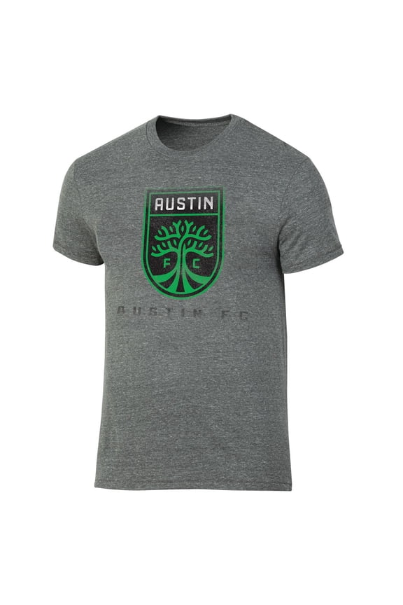 MLS Austin FC Men's Gray Tri-Blend Short Sleeve T-Shirt